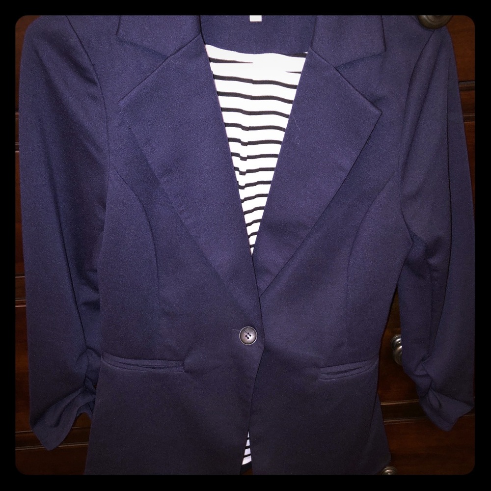 Navy blue stitch fix 41 hawthorn blazer